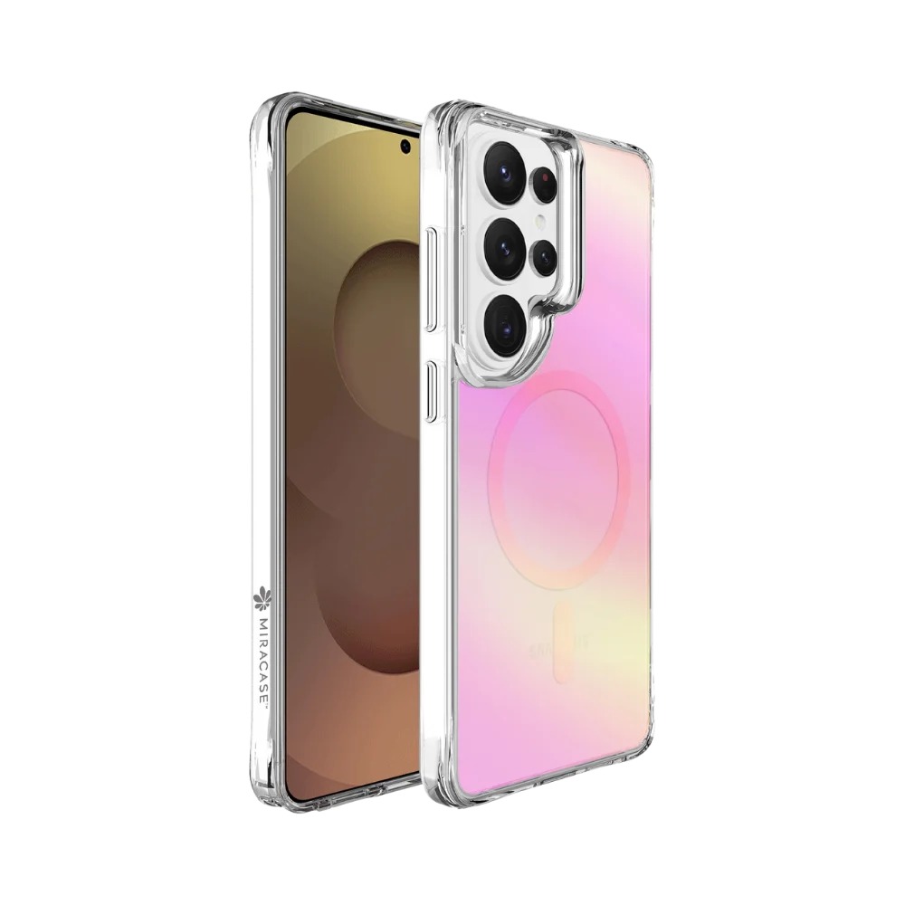 כיסוי ורוד עבור Miracase Mirachrome Samsung 26 Ultra