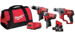 סט מברגות + פטישון MILWAUKEE 12V FUEL