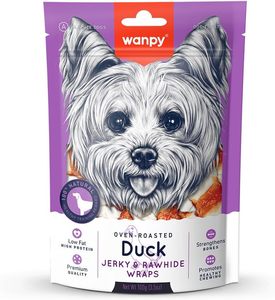 Wanpy Duck Jerky & Rawhide wraps 100g
