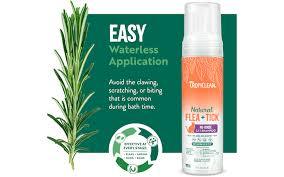 TropiClean Flea + Tick No-Rinse Cat Shampoo 218ml