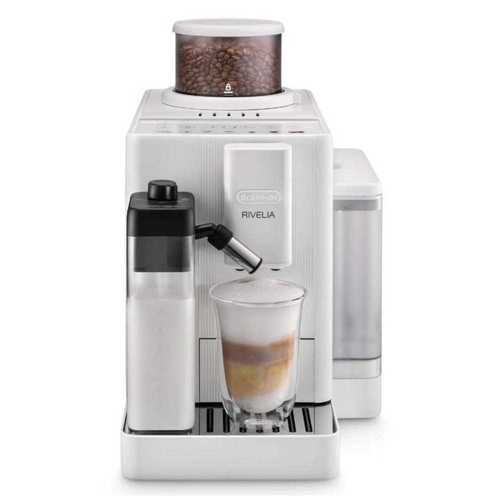 מכונת אספרסו אוטומטית Delonghi Rivelia Start EXAM420.55.WXL לבן ארקטי