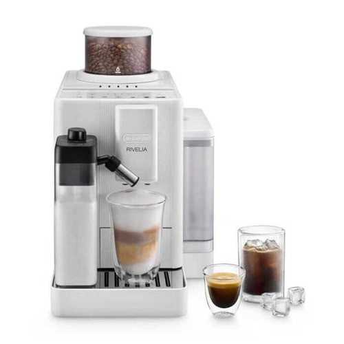 מכונת אספרסו אוטומטית Delonghi Rivelia Start EXAM420.55.WXL לבן ארקטי