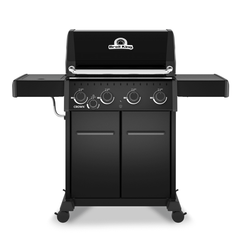 גריל גז קראון Broil King CROWN 440 +כירת צד מדפים מתקפלים