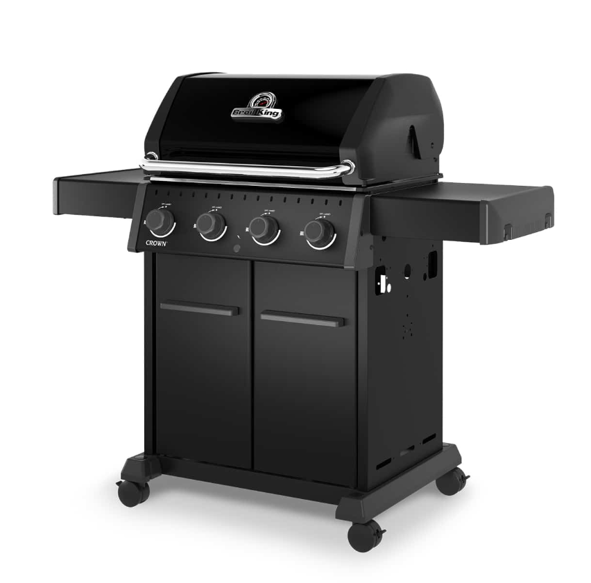 גריל גז קראון Broil King CROWN 420 מדפים מתקפלים