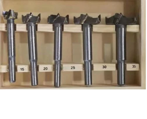 סט 5 מקדחי צירים לעץ (פקק) 15-35 מ