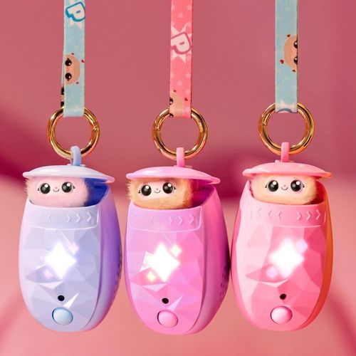 בובת חיית מחמד אינטראקטיבית פיקימו Peekimo עם מעל 100 תגובות, קולות ואורות - תכלת