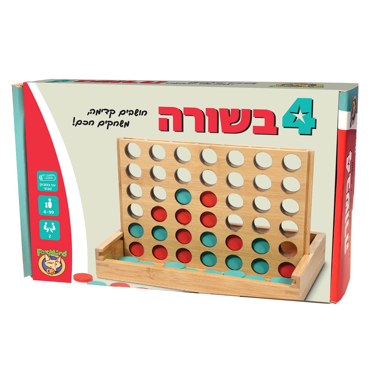 4 בשורה במבוק