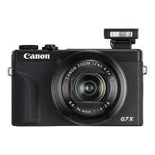 מצלמה ‏קומפקטית Canon PowerShot G7 X Mark III קנון שחורה בעברית