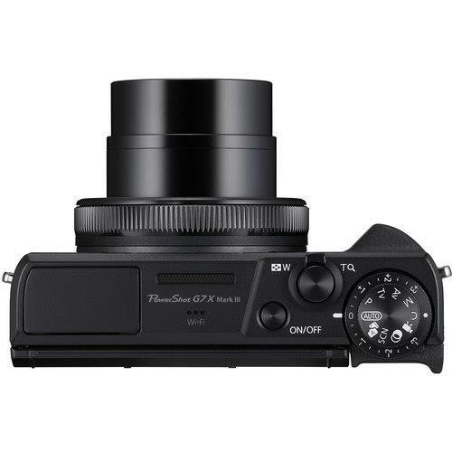 מצלמה ‏קומפקטית Canon PowerShot G7 X Mark III קנון שחורה בעברית