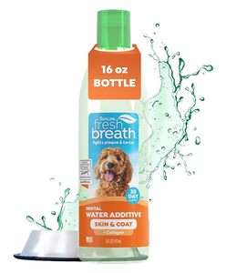 TropiClean Dental Water + Collagen 473ml