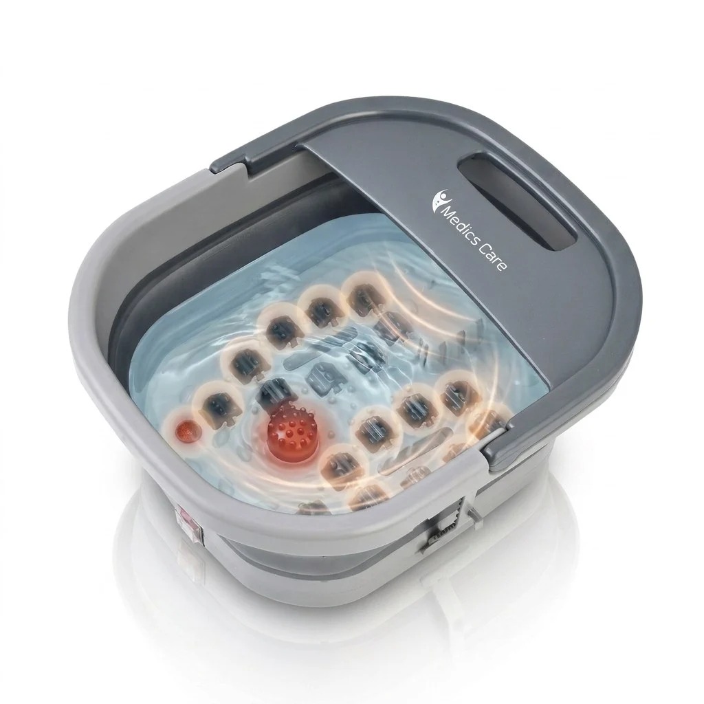 אמבט עיסוי בעל 16 ראשי עיסוי וחימום Medics Care MC-645