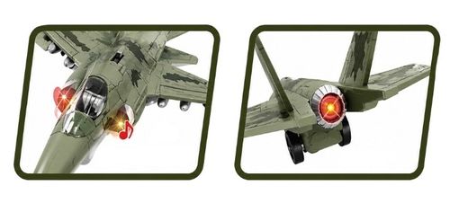 מטוס קרב צבאי Air Trooper עם אורות וצלילים