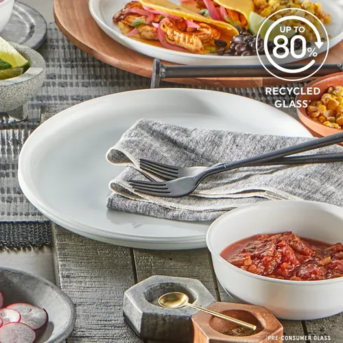 סט צלחות 12 חלקים קורנינג דגם מודרן | Corning Ware Modern
