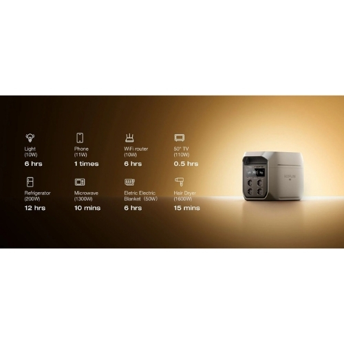 תחנת כוח ניידת - ECOFLOW DELTA 3 MAX