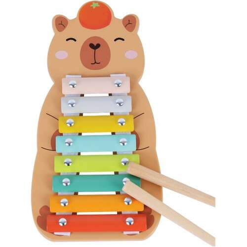 קסילופון עץ בעיצוב דובי מבית Pit Toys