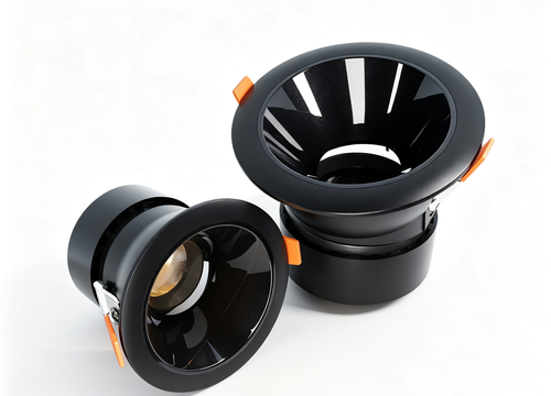 שקוע לד COB קבוע 7W עגול CCT שחור Liper Luna