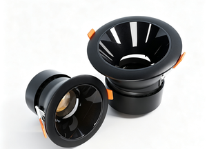 שקוע לד COB קבוע 7W עגול CCT שחור Liper Luna