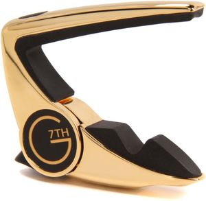 קאפו לגיטרה G7 capo performance 2 בציפוי זהב G7th