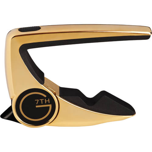 קאפו לגיטרה G7 capo  performance 2 בציפוי זהב