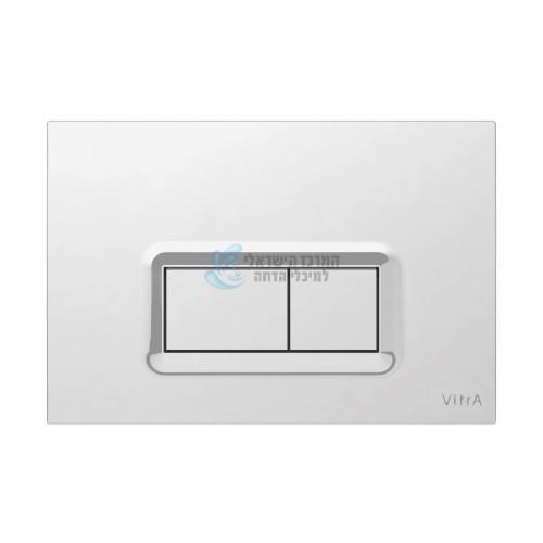 לחצן ניאגרה Loop R כרום ניקל לניאגרה סמויה ויטרה VitrA