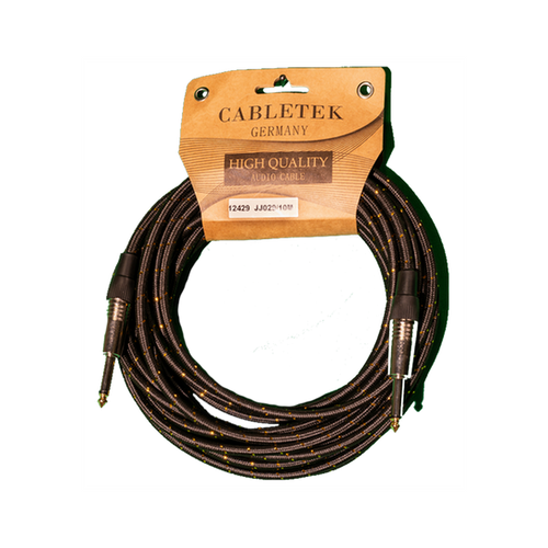 כבל ממוגן 10 מ', מצופה בד, דגם JJ-029/10M מבית CABLETEK