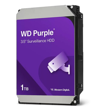 כונן פנימי סגול Western Digital WD11PURZ 3.5 AV 1T