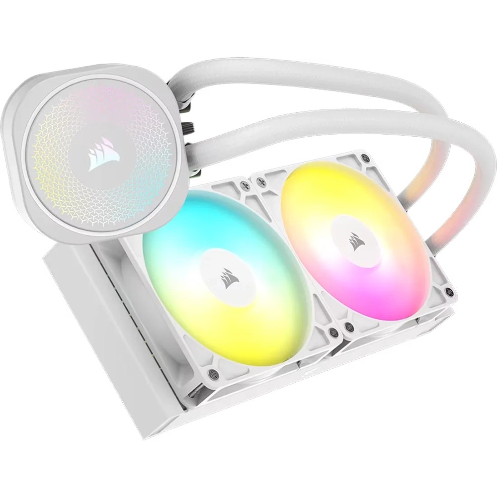 קירור נוזלי למעבד צבע לבן Corsair NAUTILUS 240 RS ARGB
