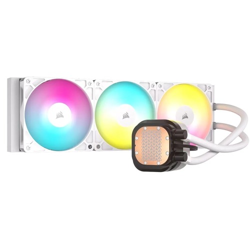 קירור נוזלי למעבד צבע לבן Corsair NAUTILUS 360 RS ARGB