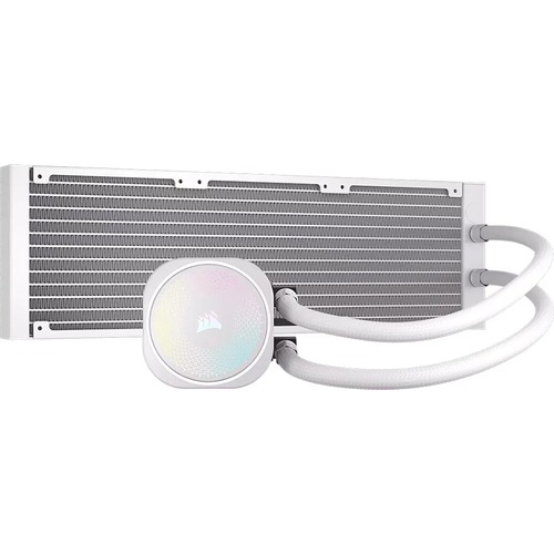 קירור נוזלי למעבד צבע לבן Corsair NAUTILUS 360 RS ARGB