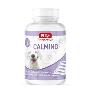 ביו פט אקטיב קלמינג תוסף הרגעה 60 טבליות 90 גרם BIO PetActive Calming