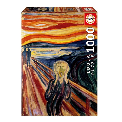 פאזל 1000 חל' אומנות – מונק 'הצעקה