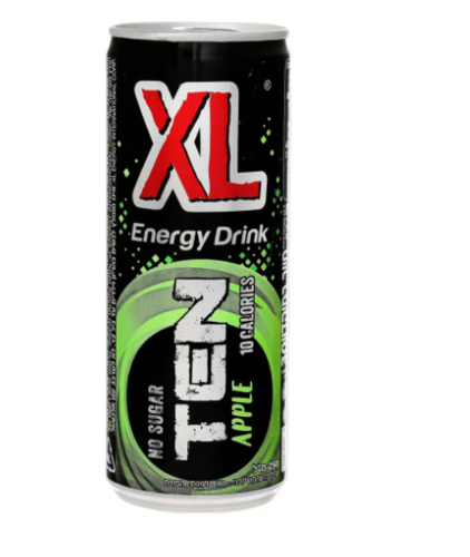 משקה אנרגיה בטעם תפוח XL פחית 250 מל