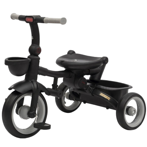תלת אופן רב שלבי 4 ב-1 מתקפל SKATER TRIKE elite – שחור