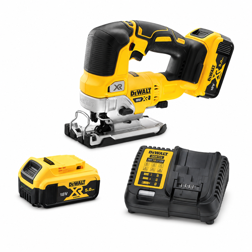 מסור אנכי נטען dewalt dcs334p2 18v