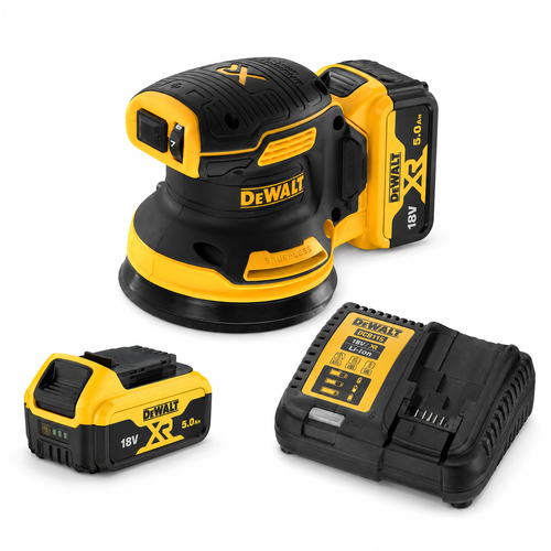 מלטשת אקצנטרית 18V DEWALT DCW210P2
