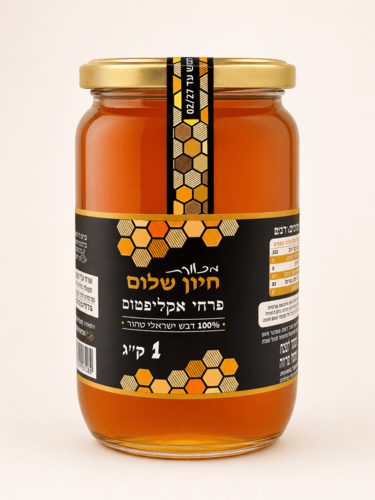 דבש לא מחומם 1 קילו - מכוורת חיון 