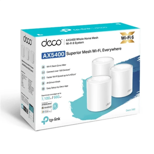  מגדיל טווח (3 יחי’ באריזה) Deco X60 MESH AX5400 TP-Link