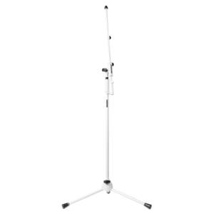 סטנד למיקרופון בצבע לבן עם בום SHURE SH-TRIPODSTANDTBM-W Telescoping Boom and Twist Clutch