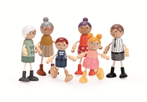 משפחה שמחה - 6 דמויות