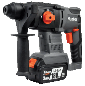 פטישון נטען 18V עם 2 סוללות HUNTER 3.0A