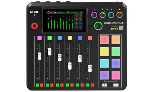 אולפן הפקה נייד מקצועי לפודקאסטים - Rode RODECaster Pro II
