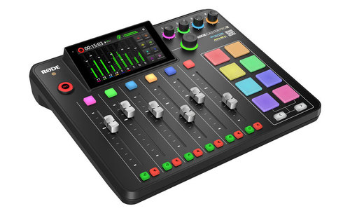 אולפן הפקה נייד מקצועי לפודקאסטים - Rode RODECaster Pro II