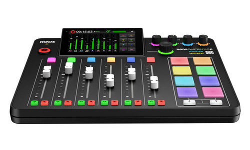 אולפן הפקה נייד מקצועי לפודקאסטים - Rode RODECaster Pro II