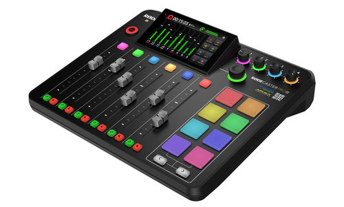 אולפן הפקה נייד מקצועי לפודקאסטים - Rode RODECaster Pro II