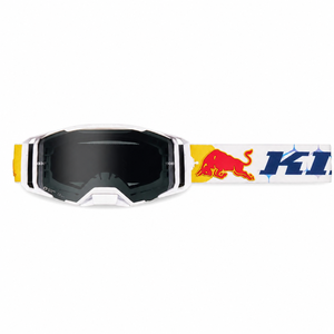 משקף אבק קיני רד בול לבן - KINI RED BULL 1.0 MX3 GOGGLE