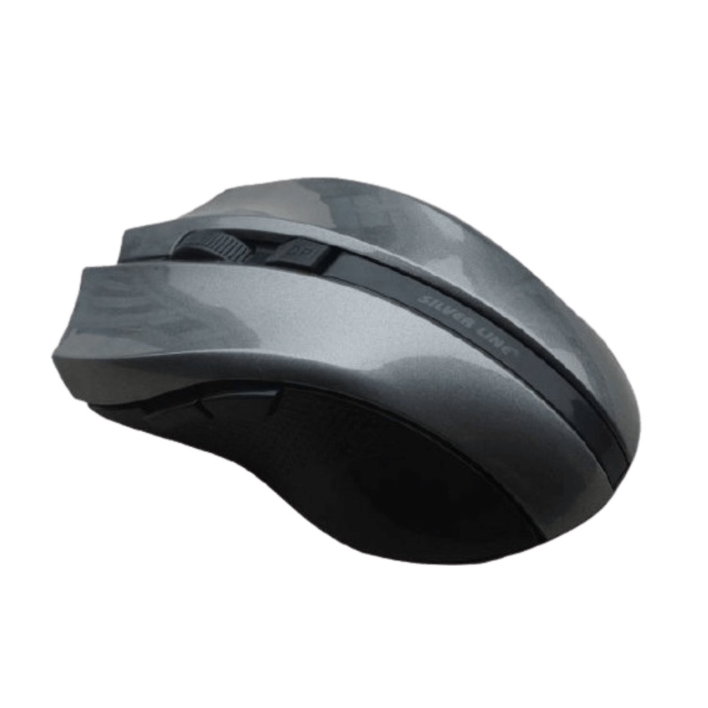 עכבר אלחוטי צבע אפור Silver Line RF-317R