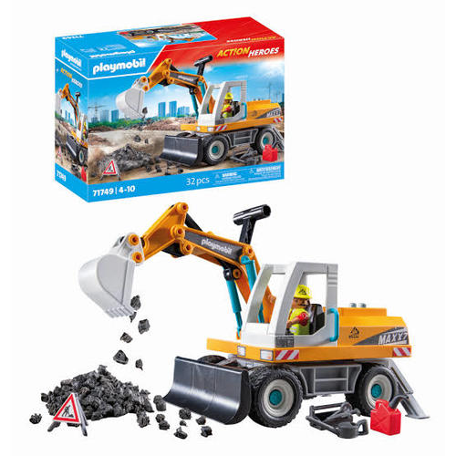 אתר בנייה מחפר גדול 71749 פליימוביל
