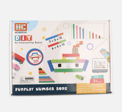  DIY NUMBER RODS-100PCS  	