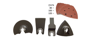 מולטיטול נטען 18V האנטר עם אביזרים נלווים