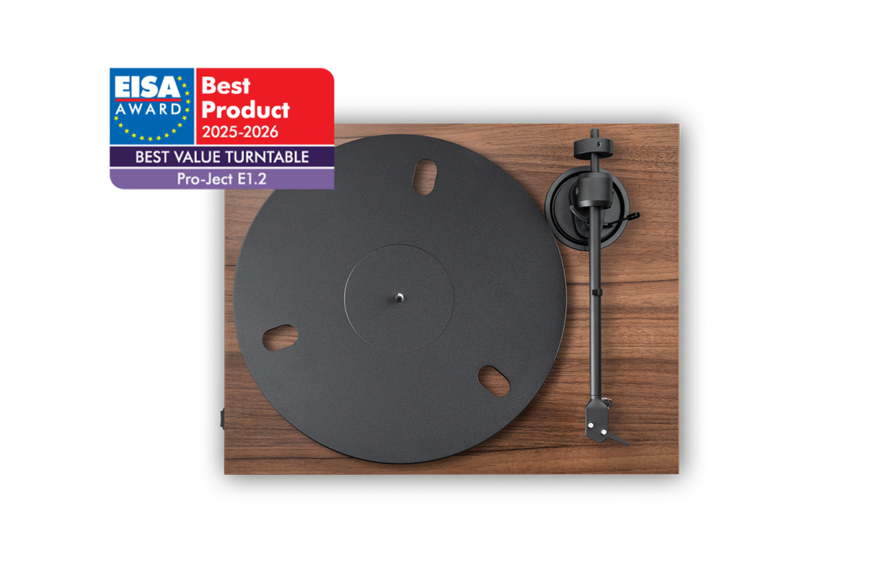 פטיפון עם קדם מגבר - Pro-Ject E1.2 Phono
